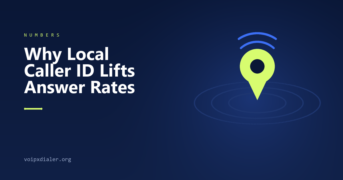 Why Local Caller ID Lifts Answer Rates (And How to Do It Properly)